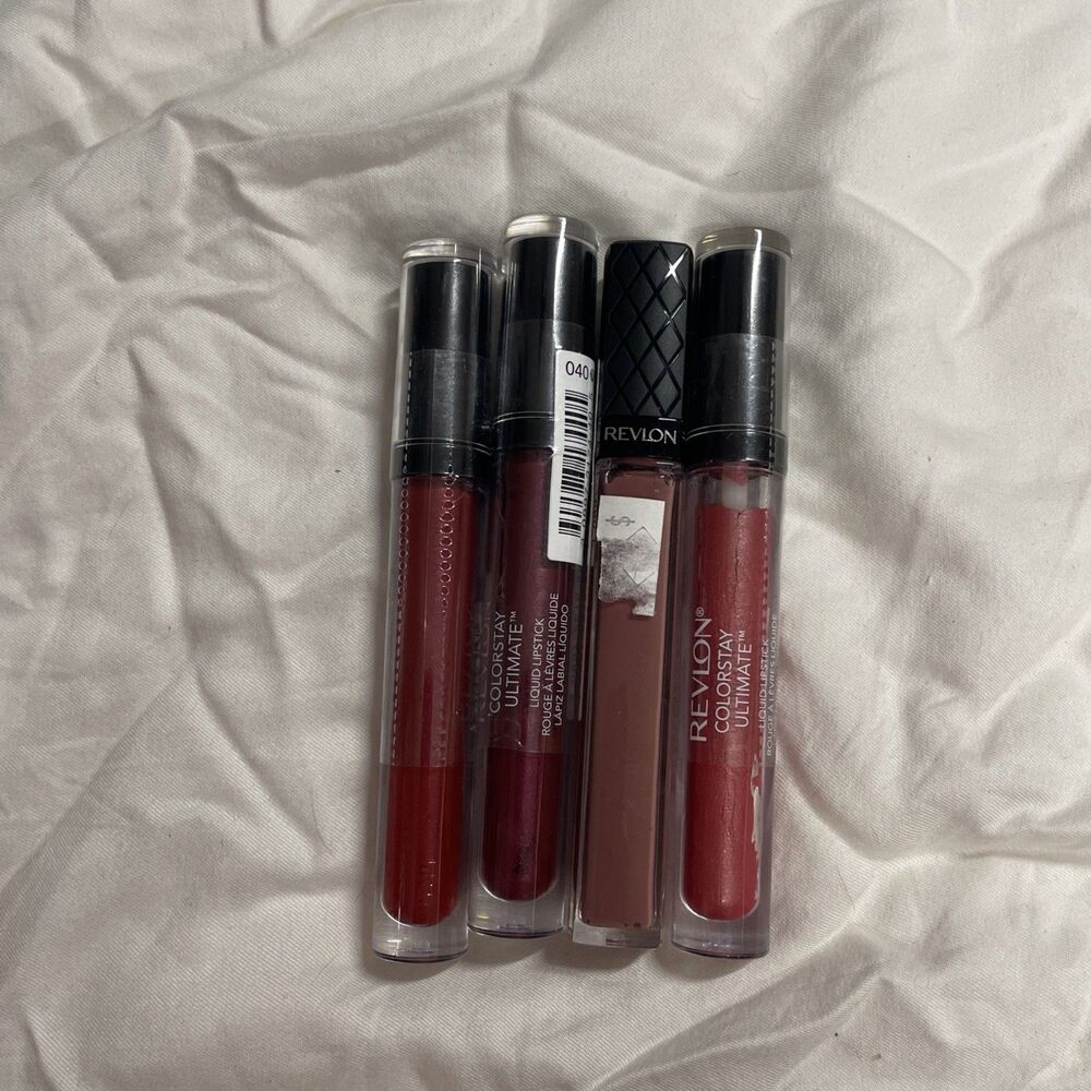 Drugstore Lipsticks and Gloss Bulk Lot - Revlon Color Stay Maybelline 9 Pieces - Picture 5 of 6